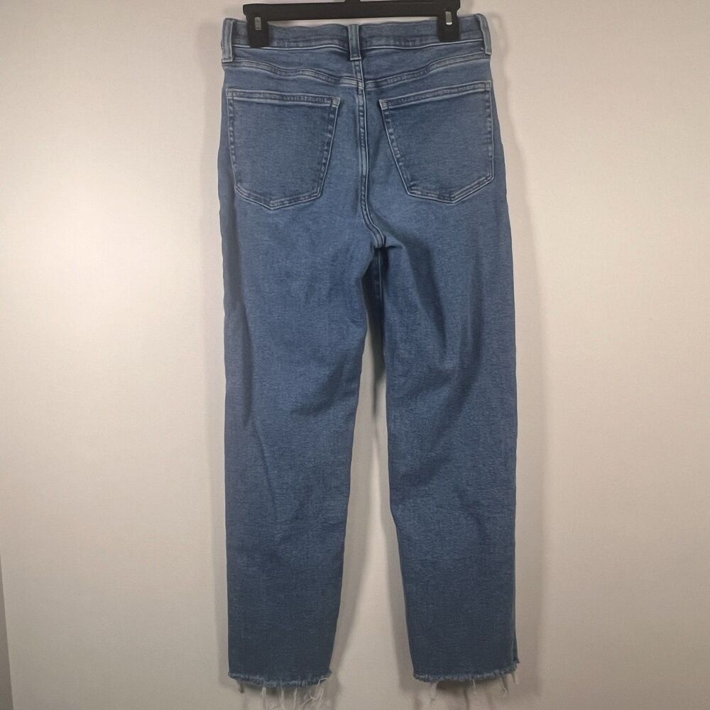 J.Crew Classic Straight Jeans Size 27 Light Wash Womens Denim Casual Fit - Picture 4 of 12
